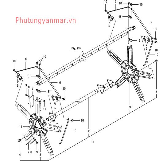 Trục tâm - cách đầu 2.3m